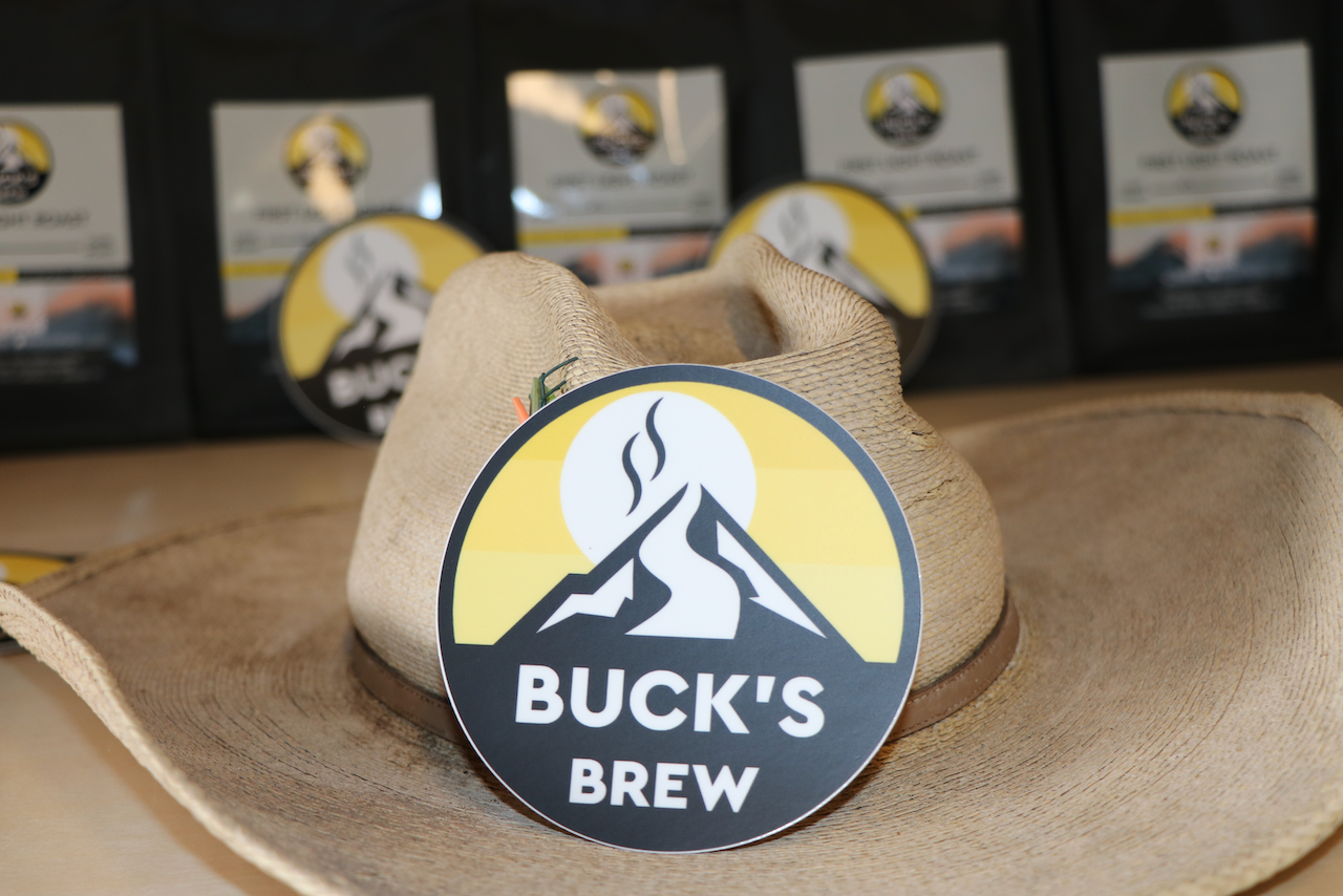 Buck's Brew Stickers - 4"x4"